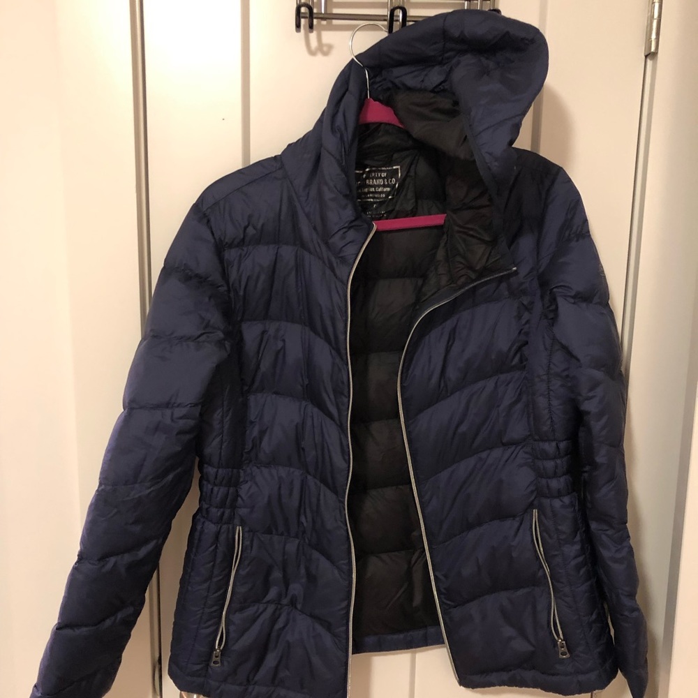 Lucky Brand Navy blue puffer
